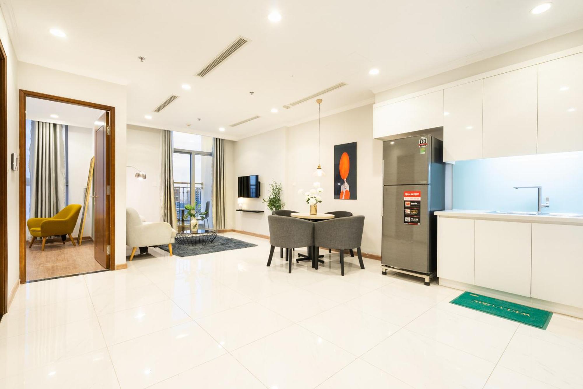 Aspire Apartment City View Vincentral Binh Thanh 호치민 외부 사진